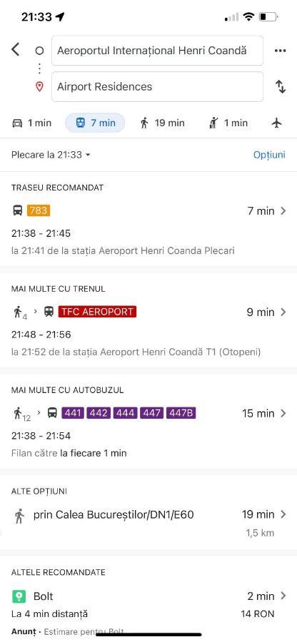 Fly Airport Residences & Therme-Self Check-In Otopeni Εξωτερικό φωτογραφία