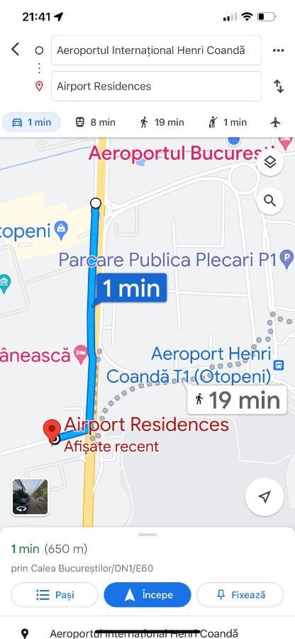 Fly Airport Residences & Therme-Self Check-In Otopeni Εξωτερικό φωτογραφία